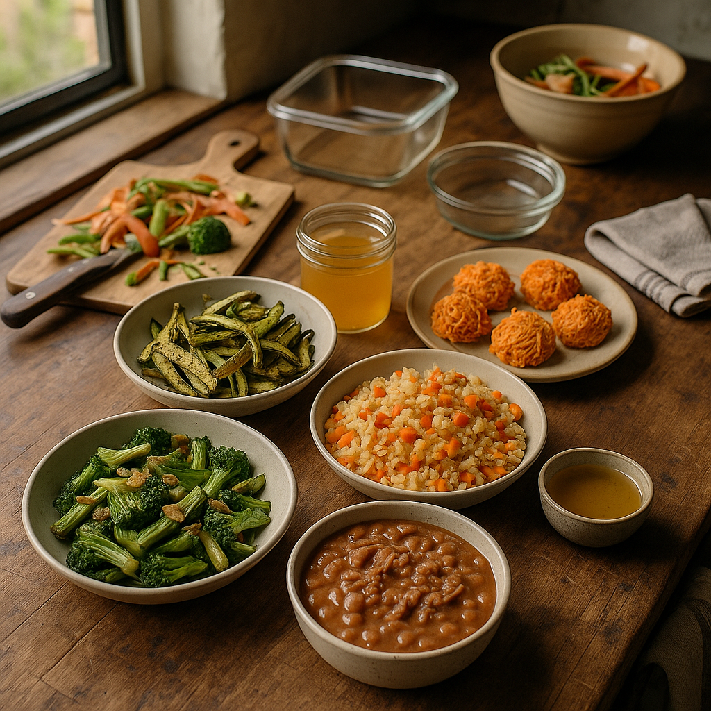 Alimentos versáteis para marmita: o que rende várias combinações